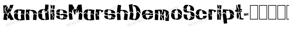 KandisMarshDemoScript字体转换