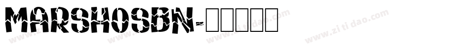 MARSHOSBN字体转换