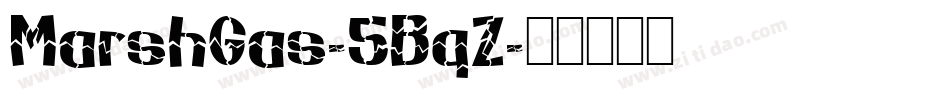 MarshGas-5BqZ字体转换