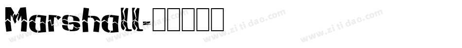 Marshall字体转换