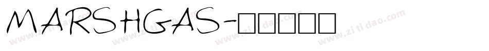 MARSHGAS字体转换