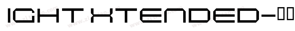 LightExtended字体转换