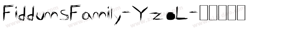 FiddumsFamily-YzoL字体转换