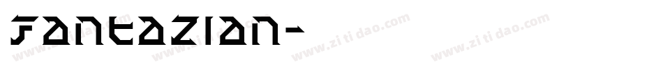 Fantazian字体转换