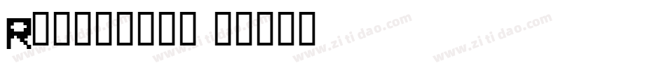 Radiation字体转换