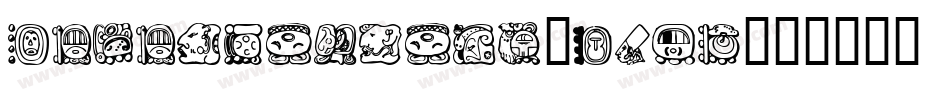 MayanCulture-DAWR字体转换