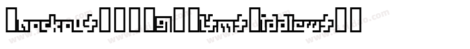 Knockout-HTF91-UltmtMiddlewt字体转换