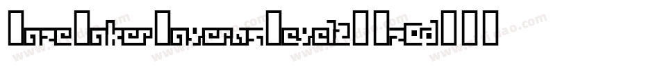 MazeMakerCavernsLevel2F-z0dD字体转换