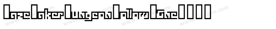 MazeMakerDungeonHollow-6neD字体转换