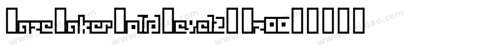 MazeMakerSolidLevel2F-z00L字体转换
