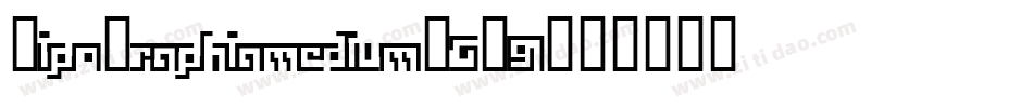 TipoGraphiamedium-6R91字体转换