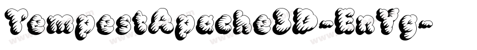 TempestApache3D-EnYg字体转换