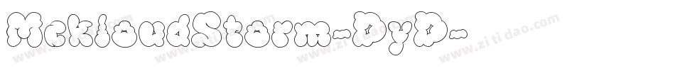 MckloudStorm-DyD字体转换