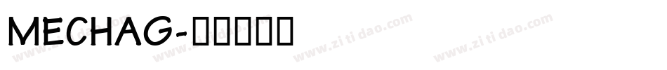 MECHAG字体转换
