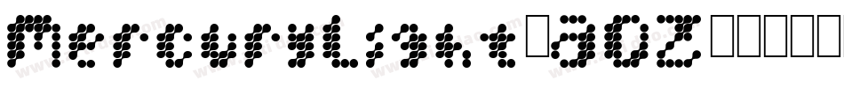 MercuryLight-AOZ6字体转换