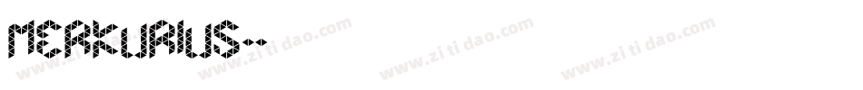 Merkurius字体转换