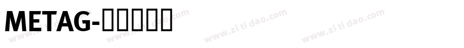 METAG字体转换