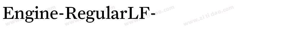 Engine-RegularLF字体转换