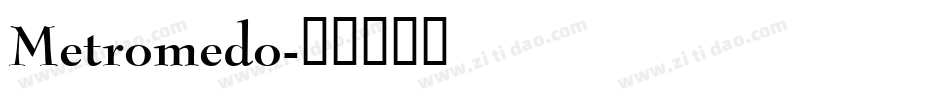 Metromedo字体转换