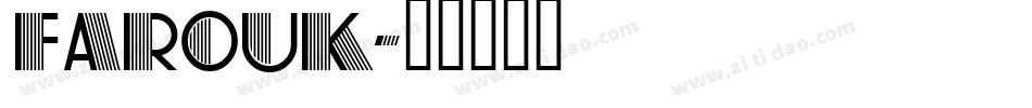 Farouk字体转换