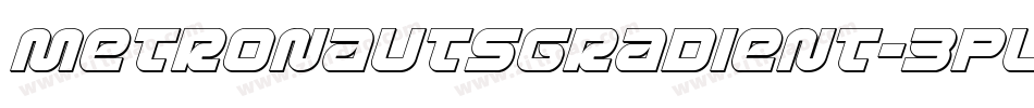 MetronautsGradient-3PL6字体转换