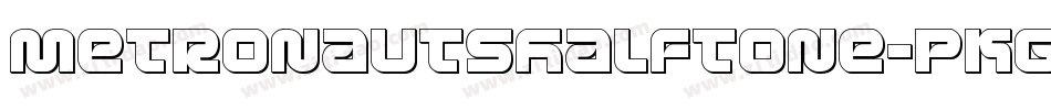 MetronautsHalftone-pKGr字体转换 MetronautsHalftone-pKGr字体转换