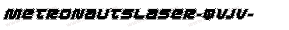 MetronautsLaser-qvjV字体转换 MetronautsLaser-qvjV字体转换
