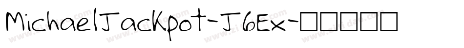 MichaelJackpot-J6Ex字体转换