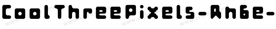 CoolThreePixels-Rn6e字体转换