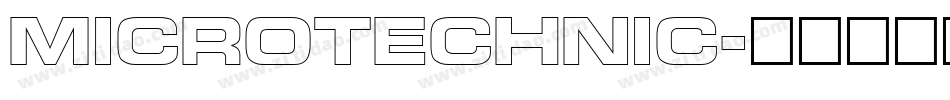 MicroTechnic字体转换