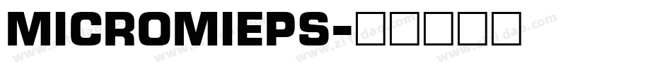 MicroMieps字体转换