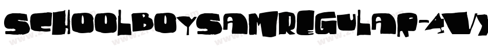 SchoolboySamRegular-4VX6字体转换