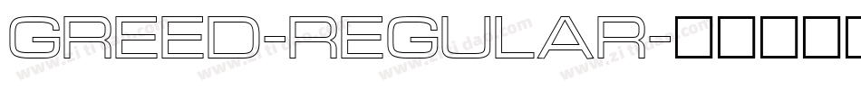 Greed-regular字体转换 Greed-regular字体转换