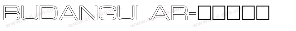 budangular字体转换