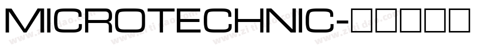 MicroTechnic字体转换