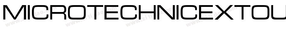 MicroTechnicExtOutline字体转换