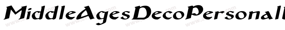 MiddleAgesDecoPersonalUse-vmmO4字体转换