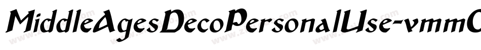 MiddleAgesDecoPersonalUse-vmmO4字体转换