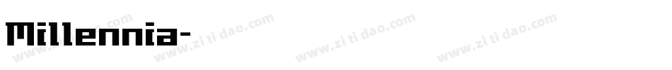 Millennia字体转换