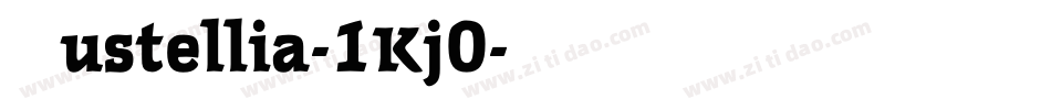 Austellia-1Kj0字体转换