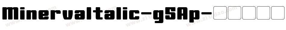MinervaItalic-g5Ap字体转换