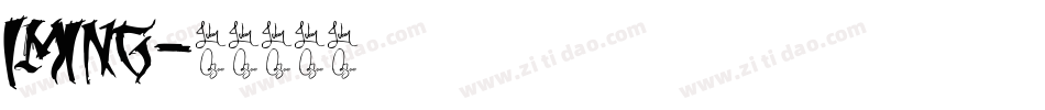 IMing字体转换
