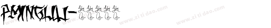 PMingLiU字体转换