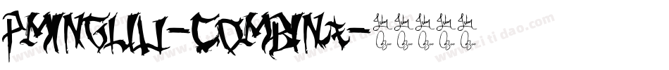 PMingLiu-combina字体转换