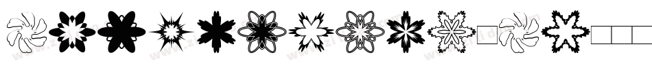 Snowflakes-St字体转换