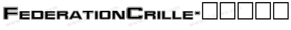 FederationCrille字体转换