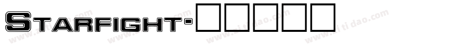 Starfight字体转换