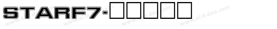 STARF7字体转换