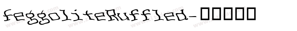 FeggoliteRuffled字体转换