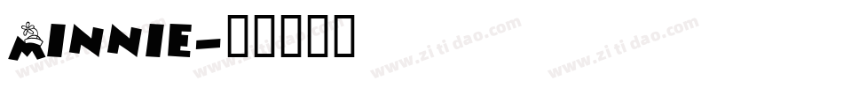 Minnie字体转换